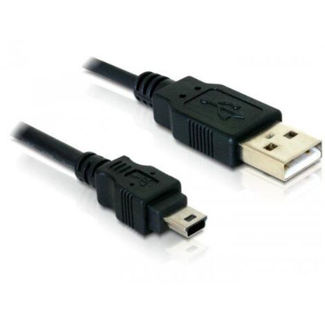 DeLOCK USB-Kabel Delock USB2.0 Typ A - mini-B 5pin St/St 1,50m (82252)