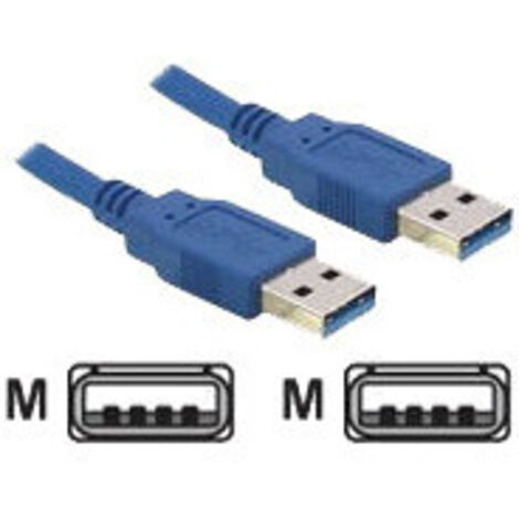 DeLOCK USB-Kabel Delock USB3.0 Typ A - Typ A St/St 2,00m blau (82535)