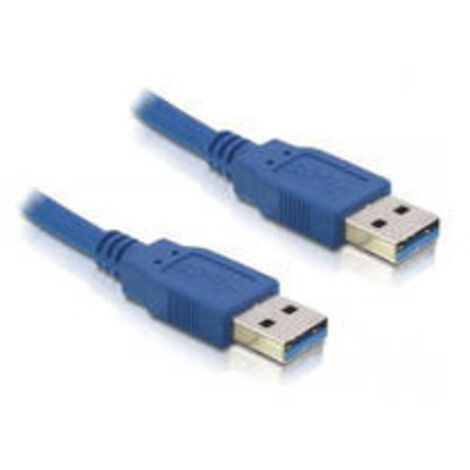 DeLOCK USB-Kabel USB3.0 Typ A - Typ A St/St 0,50m blau (83121)