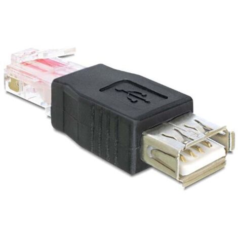 DeLOCK USB - RJ45 USB 2.0 Nero