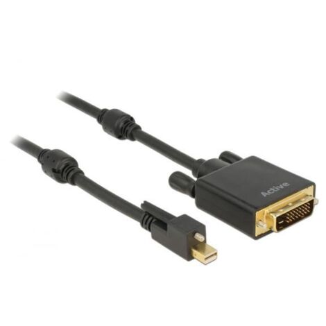 DelockDeLOCK 83725 cavo e adattatore video 1 m Mini DisplayPort DVI-D Nero