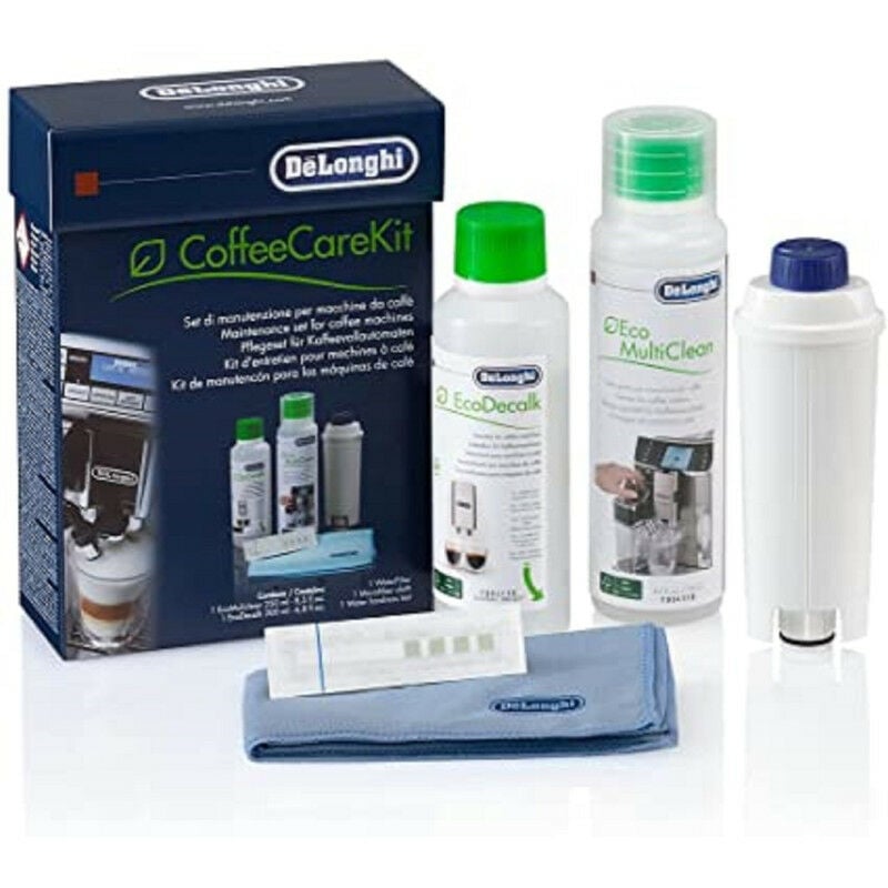 Kit nettoyage DLSC306 5513283501 pour Cafetière - Expresso broyeur Delonghi autentica, dedica arte, eletta cappuccino, eletta plus, magifica,