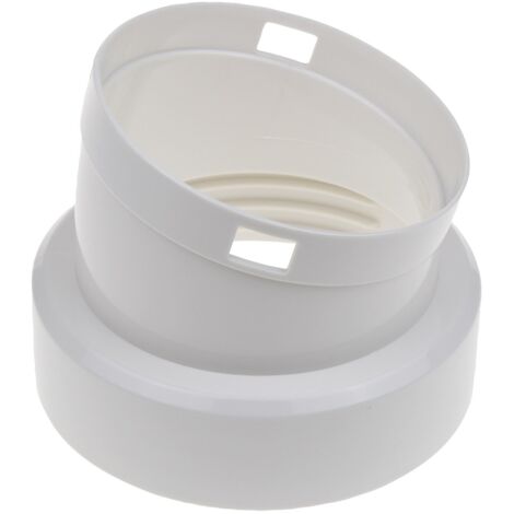 Delonghi - adaptateur pour raccord de climatisation ø150 blanc -