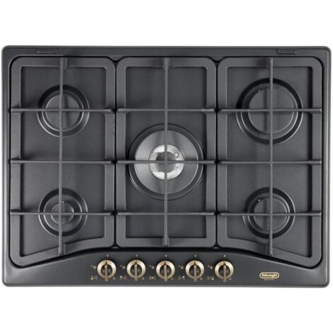 DeLonghi ANF 57 PRO Kochfeld Anthrazit Built-in (placement) Gaskochfeld 5 Zone(n)
