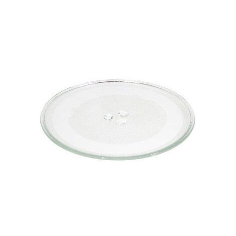 DeLonghi Assiette en verre 25,5 cm 255 mm Micro-ondes Sfornatutto MW20 MW20G
