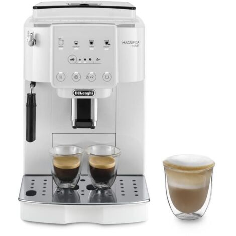 Delonghi – Cafetière à dosettes expresso broyeur – 4 recettes café en grains ou moulu – Panneau de commande intuitif – Couvercle saveur 250g