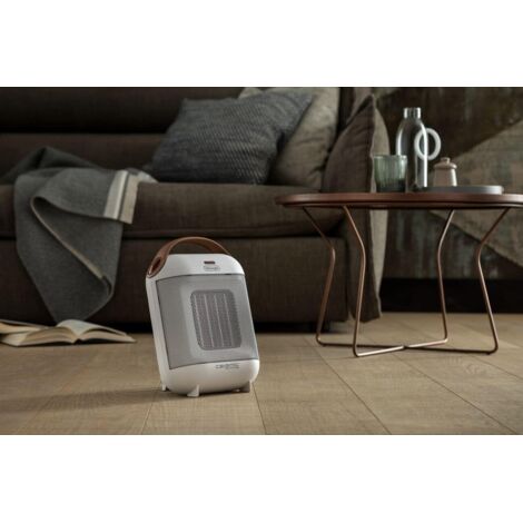 DeLonghi Capsule HFX30C18 Blanco marfil calefactor de apoyo