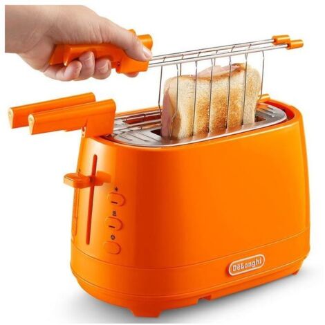 DeLonghi CTLAP2203.O Toaster 2 Scheibe(n) Orange 550 W