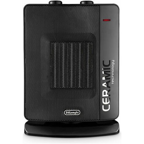 DeLonghi DCH7032B Termoventilatore Ceramico da Tavolo Oscillante Potenza 2200 W Nero