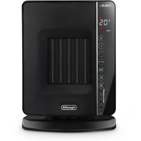 DeLonghi DCH7993ERBC Termoventilatore Ceramico da Tavolo Oscillante Potenza 2400 W Nero