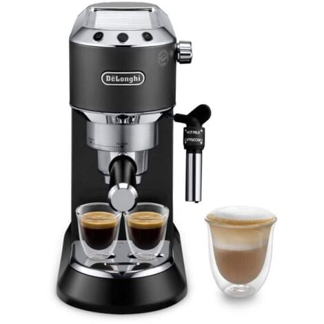 Delonghi Dedica Style Cafetera manual Espresso y Capuccino EC685.BK negro