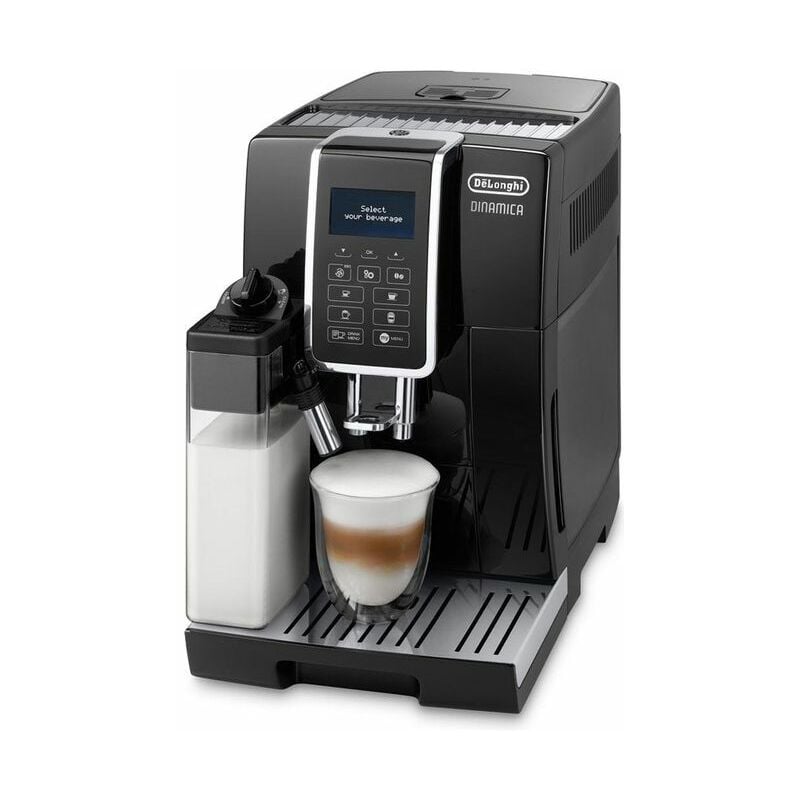 Image of Delonghi - Dinamica ECAM350.55.B Macchina da caffe' Espresso Superautomatica Potenza 1450 w Pressione 15 bar Display lcd Funzione My Menu Nero