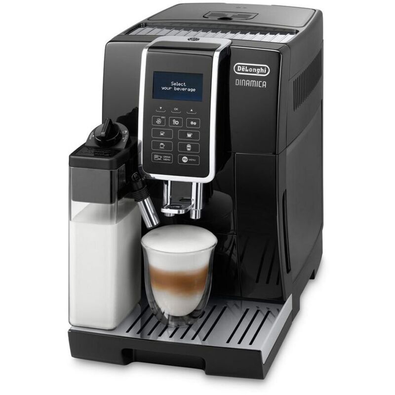 Delonghi - De'longhi Dinamica Ecam350.55.B - macchina da caffè superautomatica, 1450w, funzione cappuccino, personalizzazione della varietà di