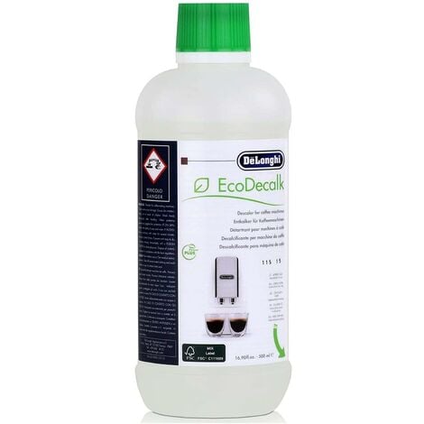 Delonghi EcoDecalk Universal Coffee Machine Descaler 500ml