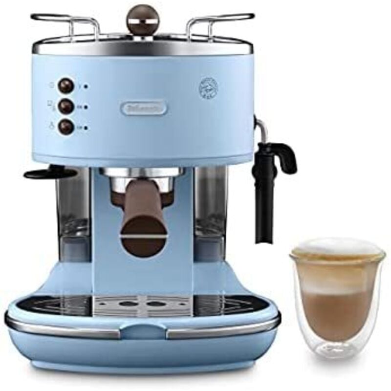 Delonghi Ecov 311.Az Independiente Manual Máquina Espresso 1.4L Azul - Cafetera (Independiente, Máquina Espresso, 1,4 L, De Café Molido, Azul) En Oferta De'Longhi - Delonghi Ecov 311.Az Independiente Manual Máquina Espresso 1.4L Azul - Cafetera (Independiente, Máquina Espresso, 1,4 L, De Café Molido,