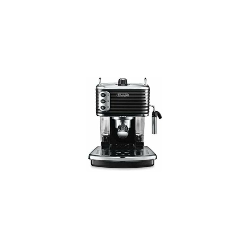 Delonghi Ecz351.Bk Cafetera Semi-Automática, Independiente, 1100 W, 1.4 L, Acero Inoxidable, Negro Y Gris