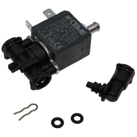 Delonghi - elettro valvola(3va)230v+raccordo mcsa - 5513225711 - 5401101508283