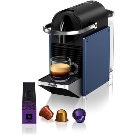 DeLonghi EN 127.BL Nespresso Pixie Kapselmaschine, Kaffeemaschine