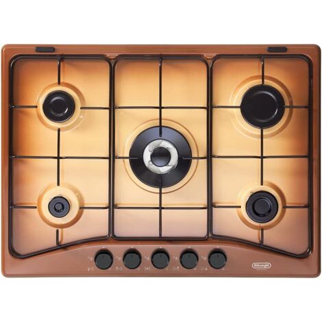 De'Longhi FFT 57 ASV plaque Cuivre Intégré (placement) 68 cm Gaz 5 zone(s)