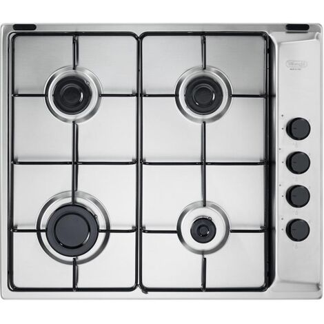 De'Longhi FLI 46 ASV piano cottura Inox Da incasso 58 cm Gas 4 Fornelli