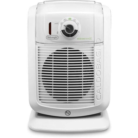 De'longhi hbc 3032 termoventilatore caldobagno, 3 livelli di potenza, funzione eco-silence, protezione antigoccia, ventilazione estiva, avvolgicavo, per ambienti fino a 65 m³