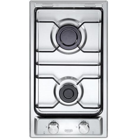 DeLonghi I 23 D Piano Cottura Acciaio inossidabile Da incasso 30 cm Gas 2 Fornelli