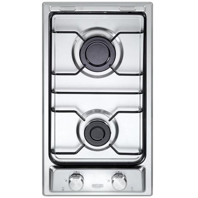 DeLonghi I 23 D Table de cuisson à gaz encastrable 30 cm Acier inoxydable 2 brûleurs DeLonghi I 23 D Table de cuisson à gaz encastrable 30 cm Acier inoxydable 2 brûleurs