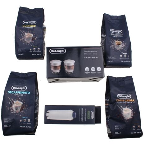 Delonghi - koffie essential pack, set de degustación. - 8004399020764 - 8004399020764