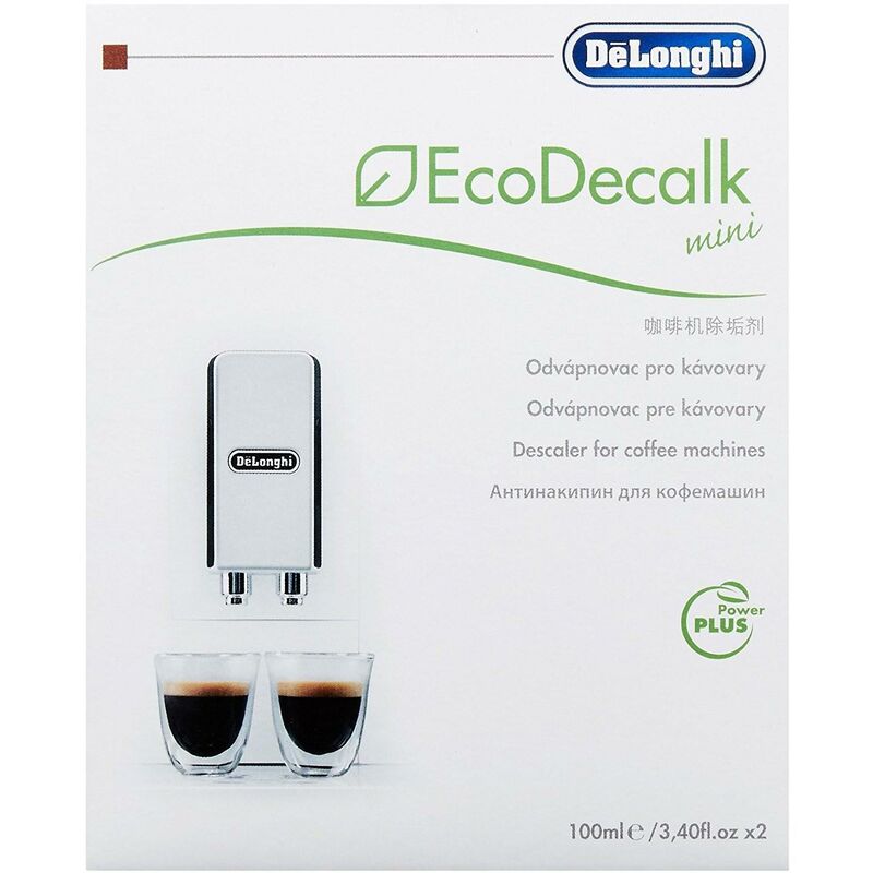 Image of Ecodecalk de longhi decalcificante anticalcare macchine caffe naturale 2 dosi