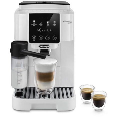 Machine expresso broyeur DELONGHI Magnifica Start ECAM220.61.W - Blanc inox - machine a café a grains