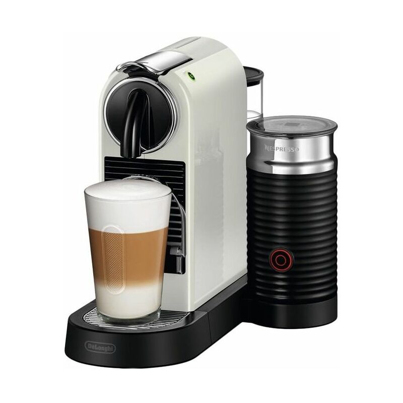 Image of Citiz & Milk con Aeroccino EN267.WAE, Macchina da caffè di De'Longhi, Sistema Capsule Serbatoio acqua 1L, colore White - Nespresso
