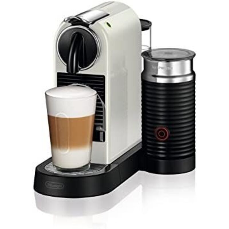 Delonghi Nespresso Citiz En267.Wae Cafetera Con Cápsulas, Sistema De Extracción Especial, 1710 W, 1 L, Plástico, Blanco En Oferta De'Longhi - Delonghi Nespresso Citiz En267.Wae Cafetera Con Cápsulas, Sistema De Extracción Especial, 1710 W, 1 L, Plástico, Blanco