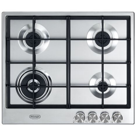 De'Longhi NSL 460 X Argento Da incasso 60 cm Gas 4 Fornelli
