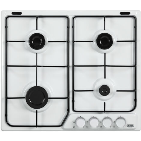 DELONGHI Piano Cottura A Gas 60Cm Bianco