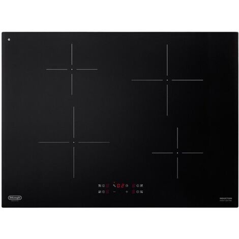 DeLonghi PIN72 Linea Design Piano Cottura a Induzione in Vetroceramica  ComandiTouch control 70cm Nero