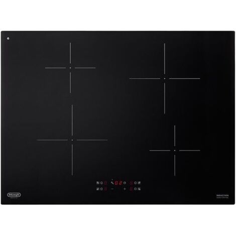Delonghi – Plaque de cuisson à induction 70 cm 4 feux – Système Energy Control pour cuisson efficace – Installation facile
