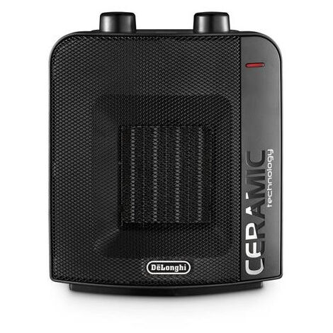 DELONGHI Radiateur d'Appoint Soufflant Céramique 2000W - Noir
