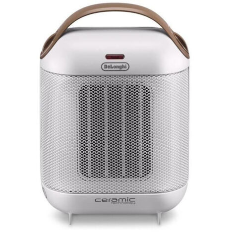 Delonghi – Radiateur soufflant céramique 1800W – 2 niveaux de puissance – Ventilation été – Thermostat réglable – HFX30C18IW