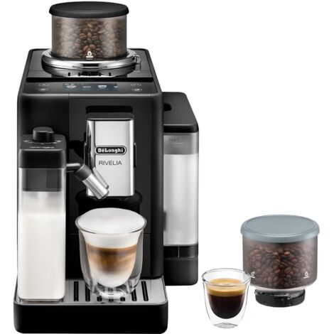 Delonghi Rivelia Bean to Cup Automatic Coffee Machine, Black