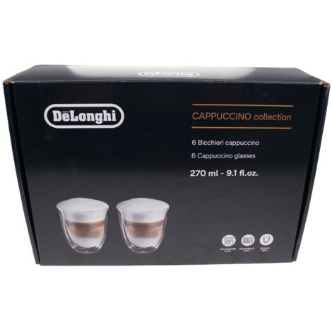 Delonghi - set de regalo 6 vasos de capuchino dlsc301 - 5513284441 - 8004399329966