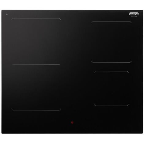 DeLonghi SLI602 Linea Life Piano Cottura ad Induzione 3 Zone Plus 1 Zone Bridge Funzione chef cook e melting Automatic easy start 60cm Nero