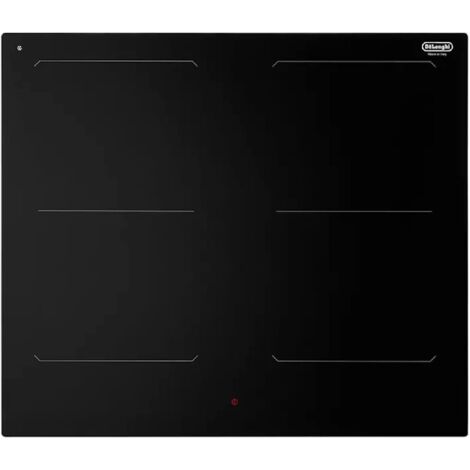 DeLonghi SLI604 Linea Life Piano Cottura ad Induzione 2 Zone Plus 2 Zone Bridge Funzione Chef cook e Melting Automatic easy start 60cm Nero