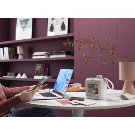 DELONGHI Termoventilatore Desk 350W Rosa