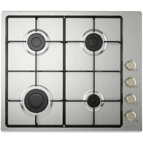 De’Longhi YLG 60 L. Colore del prodotto: Acciaio inox, Posizionamento dell'apparecchio: Da incasso, Dimensione della larghezza del piano cottura: 60 cm. Tipo di controllo: Manopola, Posizi... - YLG60L