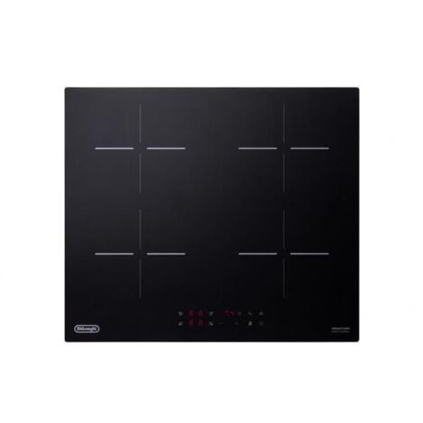 DELONGHI De’Longhi Yli 60 Piano Cottura Nero Incasso a Induzione 59Cm 4 Fornelli