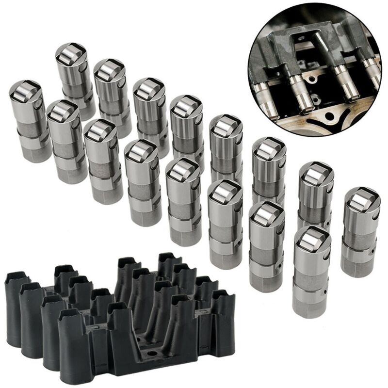 Delphi LS7 Ensemble de 16 12499225 12595365 poussoirs et plateaux de guidage COMPATIBLES LS1 LS2 LS3 LS6 LQ4 LQ9 LY5 LY6 LM7 4,8 5,3 5,7 6,0 6,2