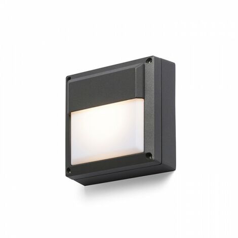 DELTA 145 applique murale plafonnier gris anthracite 230V GX53 9W IP54