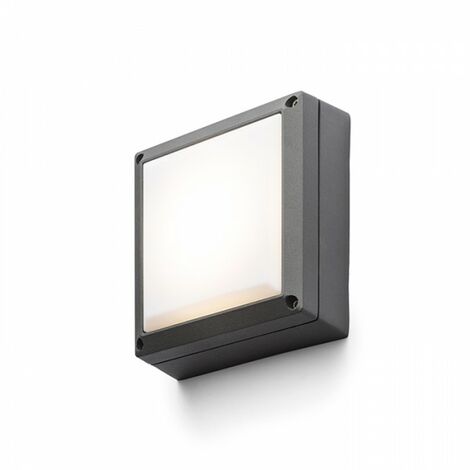 DELTA 145 applique murale plafonnier gris anthracite applique / plafonnier 230V GX53 9W IP54