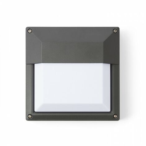 DELTA 215 applique murale plafonnier gris anthracite 230V E27 18W IP54