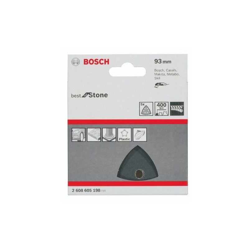 

Delta Best Stone: 105Mm 6P. G400 X5 - Bosch